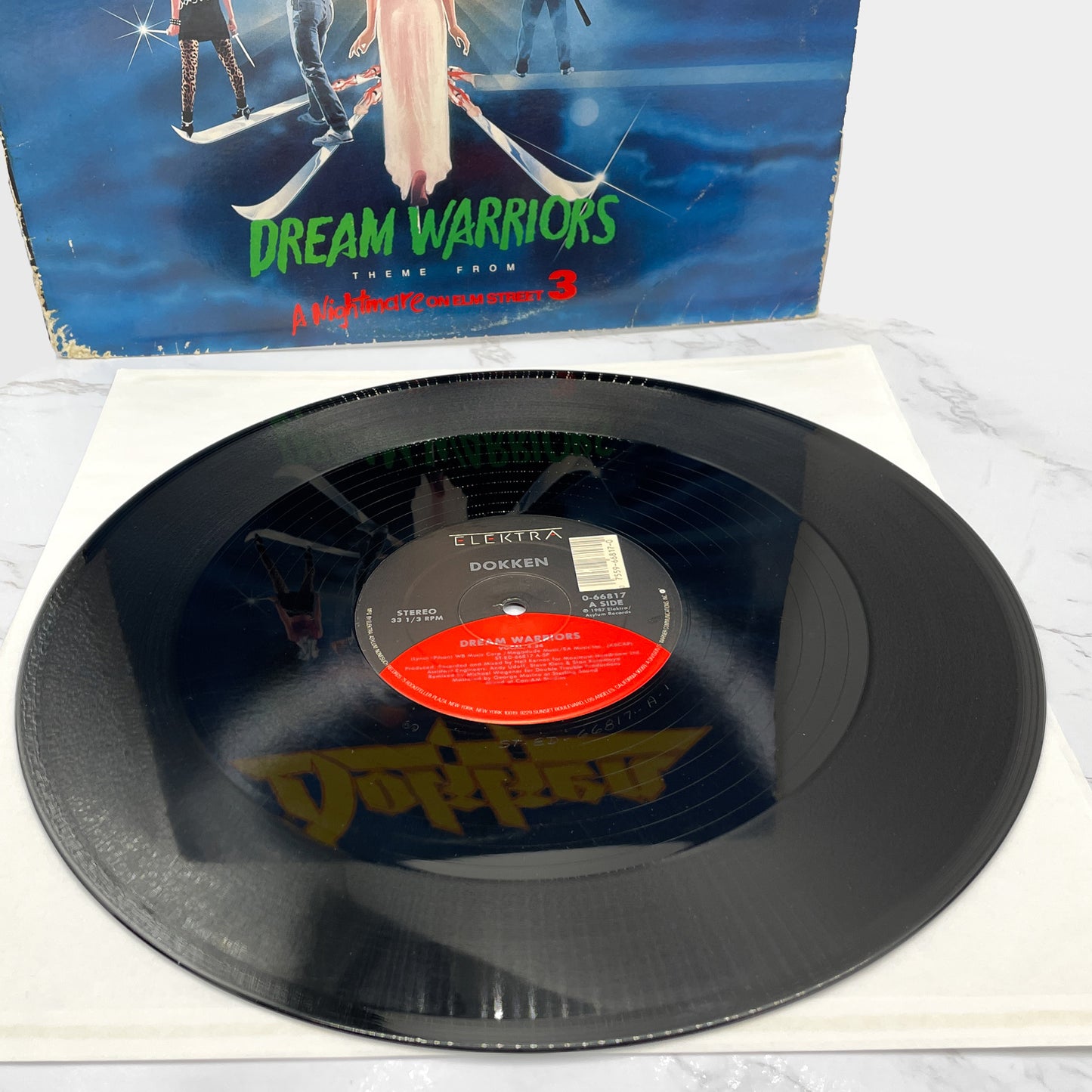 Dokken – Dream Warriors (Theme From A Nightmare On Elm Street 3) [12" VINYL E.P.] 1987 • Elektra