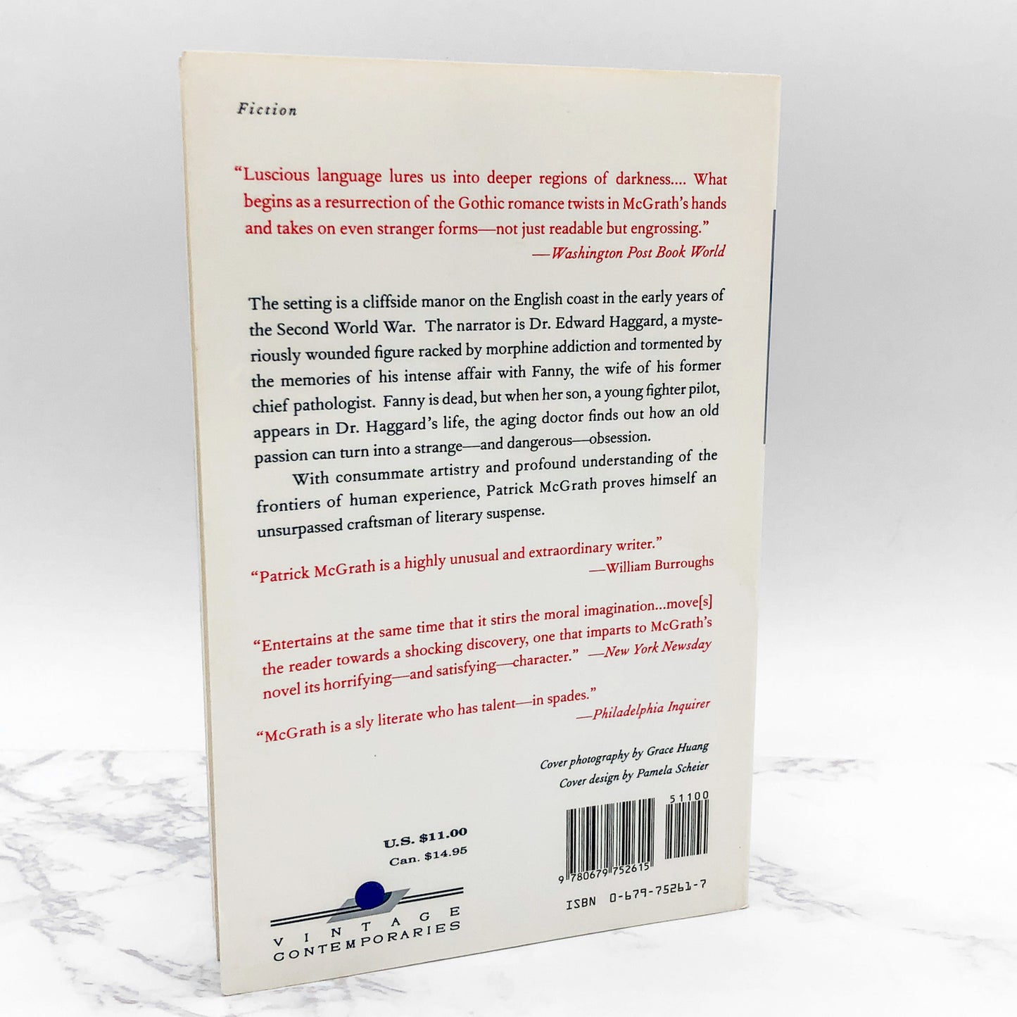 Dr. Haggard's Disease by Patrick McGrath [FIRST PAPERBACK EDITION] 1994 • Vintage Contemporaries