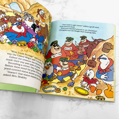 Disney's Duck Tales: The Road to Riches [FIRST EDITION] 1987 • A Big Little Golden Book