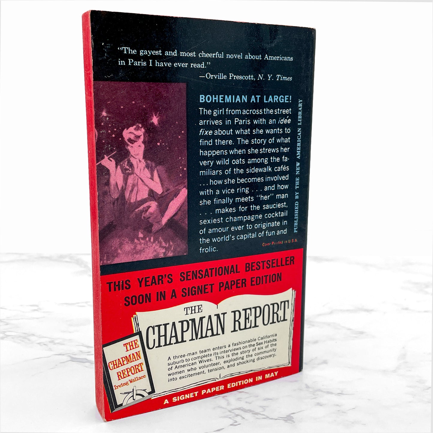 The Dud Avocado by Elaine Dundy [FIRST PAPERBACK PRINTING] 1961 • Signet