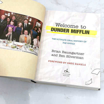Welcome to Dunder Mifflin: The Ultimate Oral History of The Office by Brian Baumgartner & Ben Silverman [FIRST EDITION]