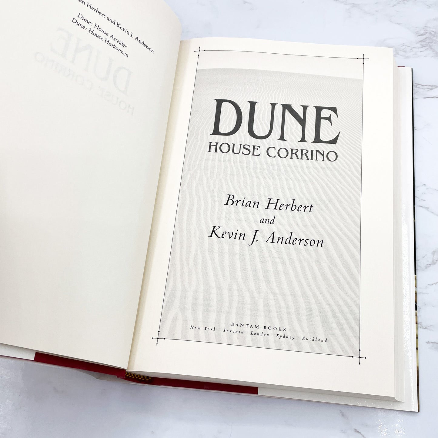 DUNE: House Corrino by Brian Herbert & Kevin J. Anderson [FIRST EDITION • FIRST PRINTING] 2001