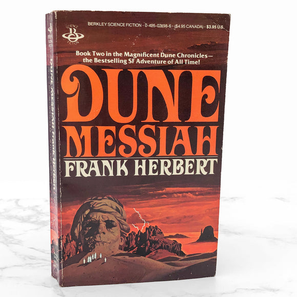 Dune Messiah by Frank Herbert [1984 PAPERBACK] • Berkley • Dune #2