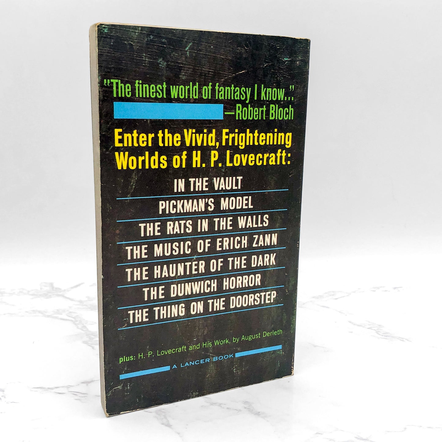 The Dunwich Horror & Others by H.P. Lovecraft [FIRST PAPERBACK PRINTING] 1963 • Lancer Books