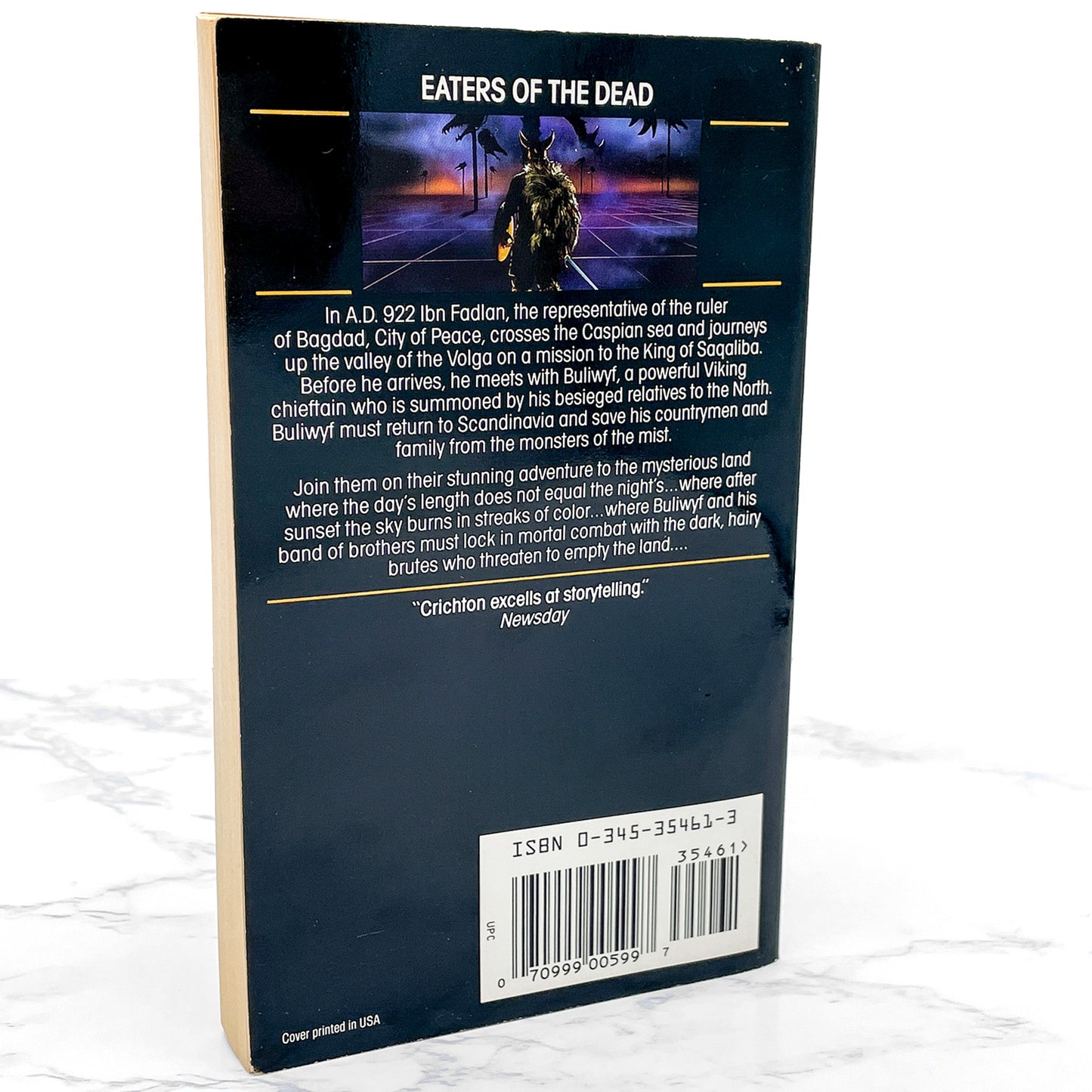 Eaters of The Dead by Michael Crichton [1988 PAPERBACK] Ballantine