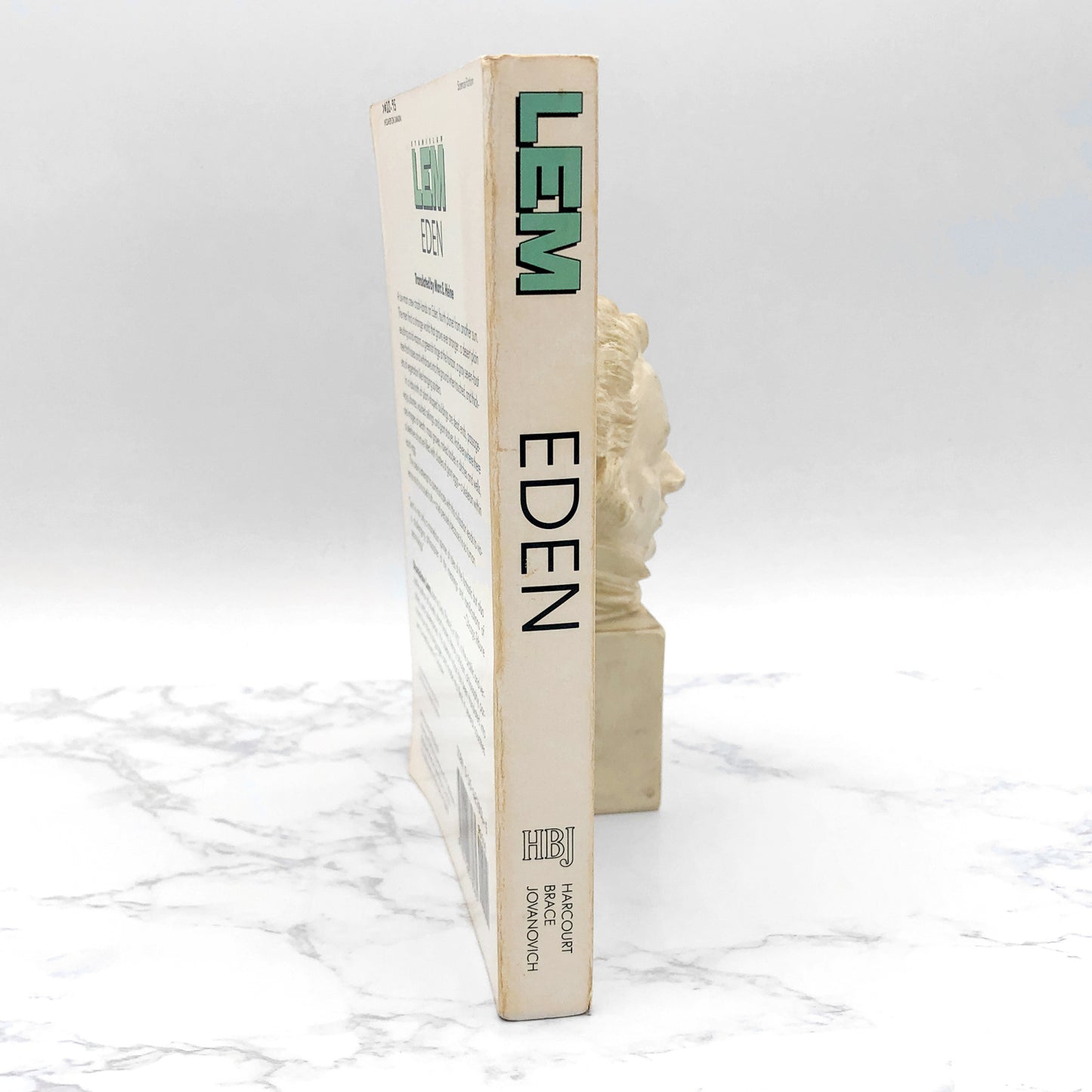 Eden by Stanisław Lem [FIRST PAPERBACK PRINTING] 1989 • HBJ *See condition