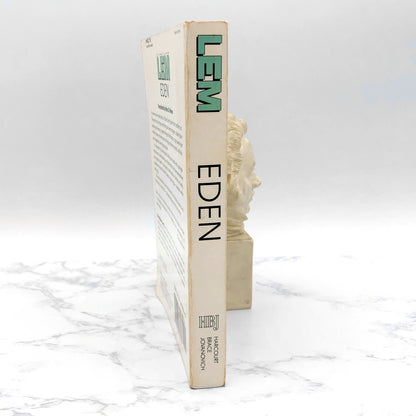 Eden by Stanisław Lem [FIRST PAPERBACK PRINTING] 1989 • HBJ *See condition