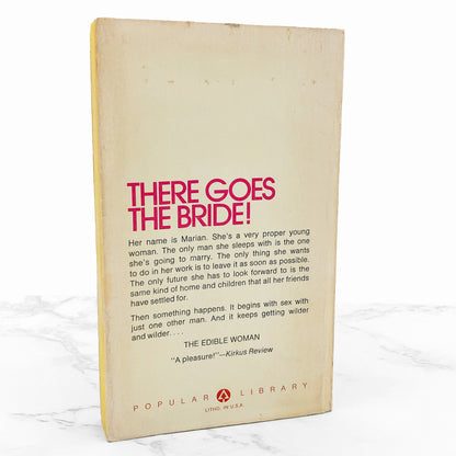 The Edible Woman by Margaret Atwood [FIRST U.S. PAPERBACK PRINTING] 1976 • Popular Library