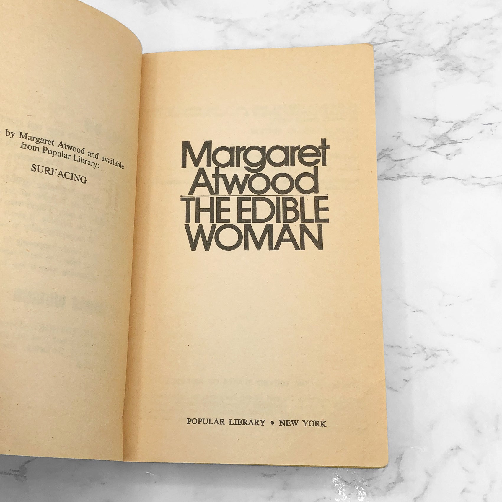 The Edible Woman By Margaret Atwood FIRST U S PAPERBACK PRINTING 19 the-edible-woman-by-margaret-atwood-first-u-s-paperback-printing-19