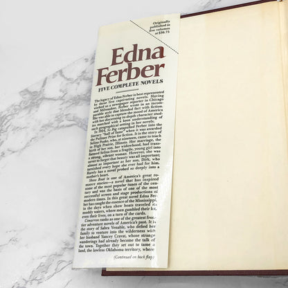 Five Complete Novels by Edna Ferber [HARDCOVER OMNIBUS] 1981 • Avenel