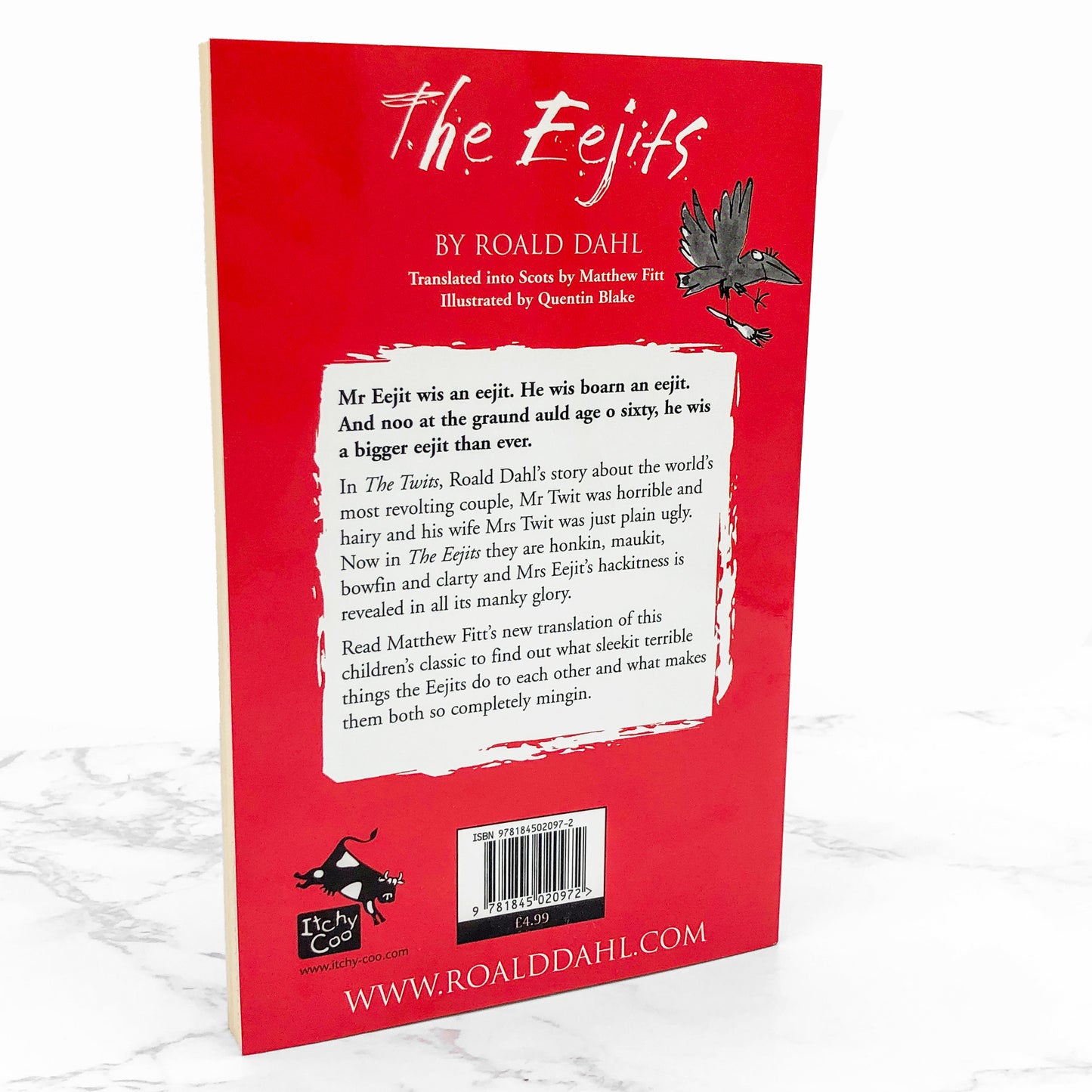 The Eejits "aka The Twits" by Roald Dahl [FIRST SCOTS EDITION] 2006 • Itchy Coo U.K.