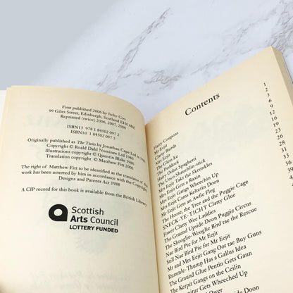 The Eejits "aka The Twits" by Roald Dahl [FIRST SCOTS EDITION] 2006 • Itchy Coo U.K.