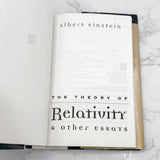 The Theory of Relativity and Other Essays by Albert Einstein [HARDCOVER RE-ISSUE] 1997 • MJF