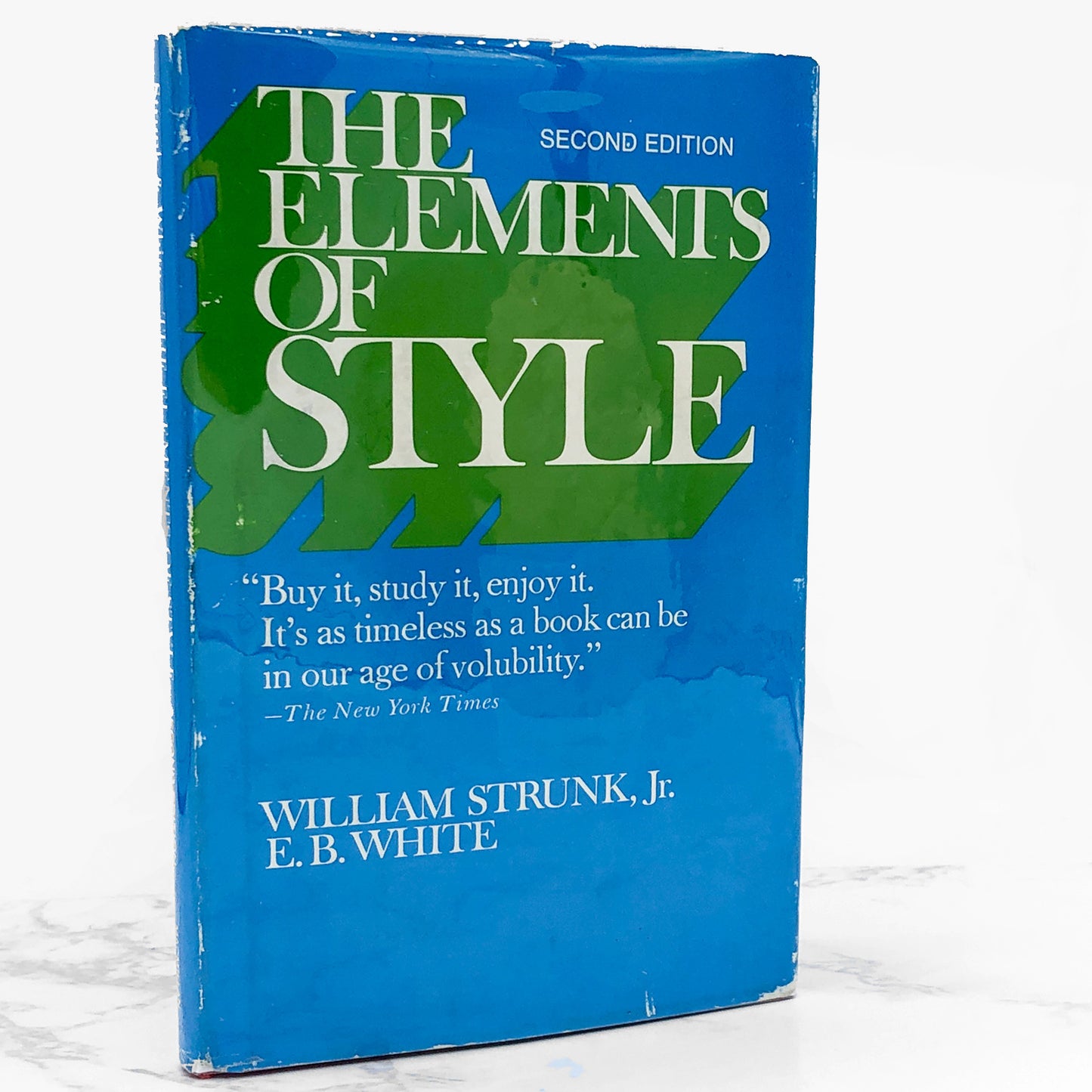 The Elements of Style by William Strunk and E.B. White [SECOND EDITION / HARDCOVER] • 1972
