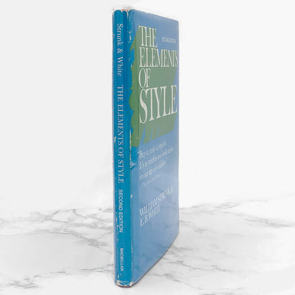The Elements of Style by William Strunk and E.B. White [SECOND EDITION / HARDCOVER] • 1972