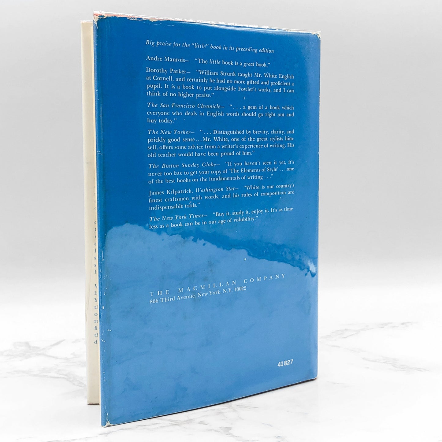 The Elements of Style by William Strunk and E.B. White [SECOND EDITION / HARDCOVER] • 1972