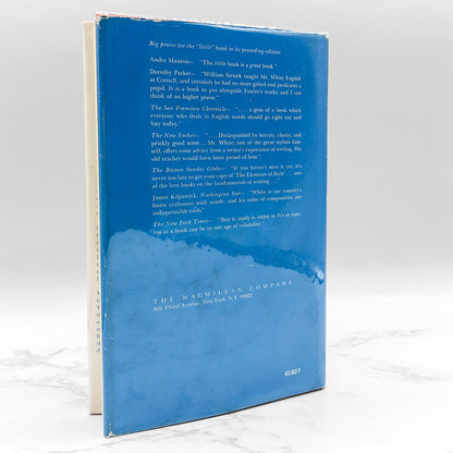 The Elements of Style by William Strunk and E.B. White [SECOND EDITION / HARDCOVER] • 1972