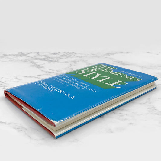 The Elements of Style by William Strunk and E.B. White [SECOND EDITION / HARDCOVER] • 1972