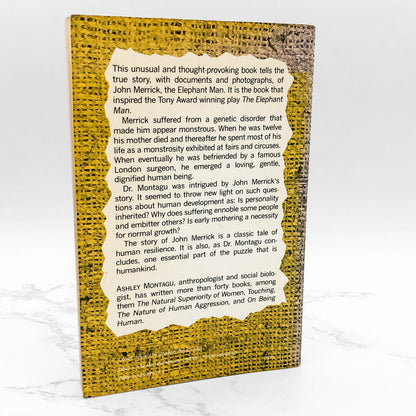 The Elephant Man: A Study in Human Dignity by Ashley Montagu [SECOND EDITION] 1979 • Dutton