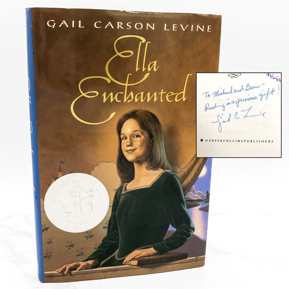 Ella Enchanted by Gail Carson Levine SIGNED! [FIRST EDITION] 1997