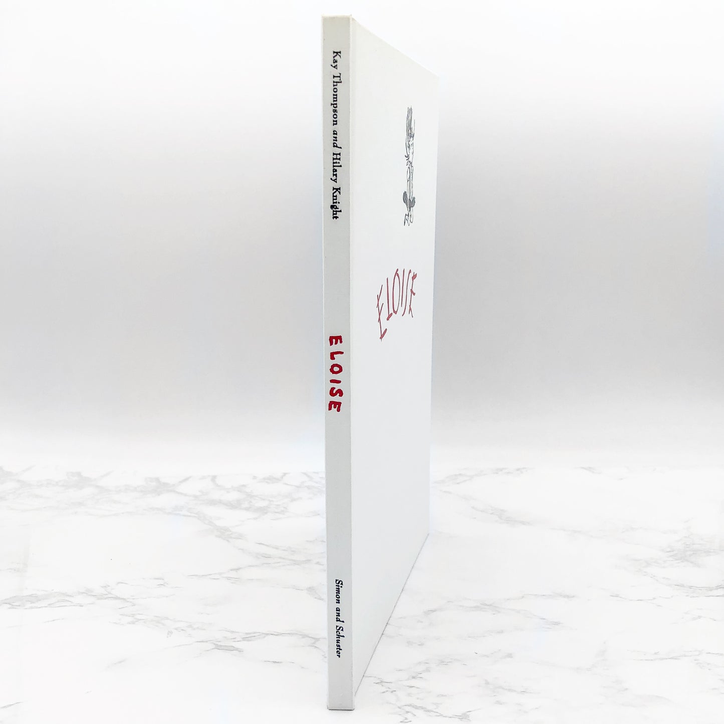 Eloise by Kay Thompson w. drawings by Hilary Knight [HARDCOVER RE-PRINT] 1983 • Simon & Schuster