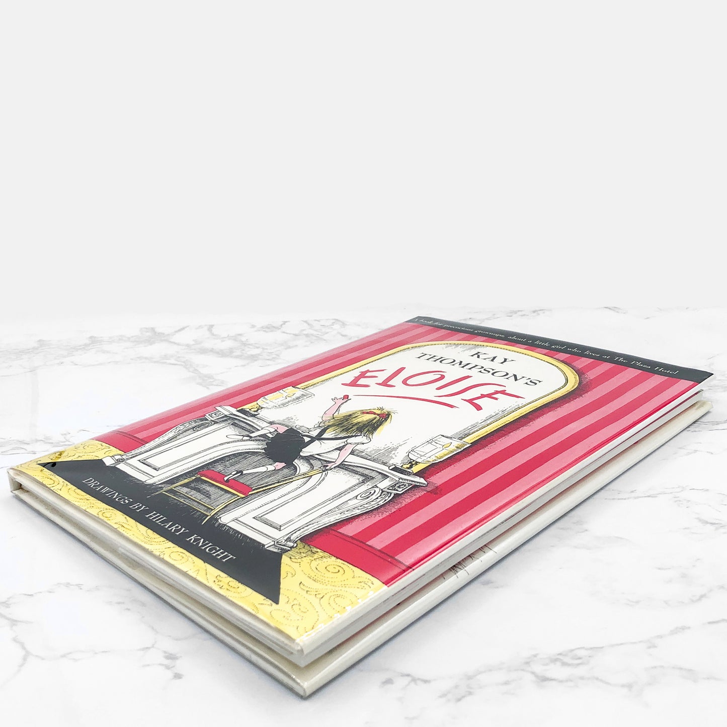 Eloise by Kay Thompson w. drawings by Hilary Knight [HARDCOVER RE-PRINT] 1983 • Simon & Schuster