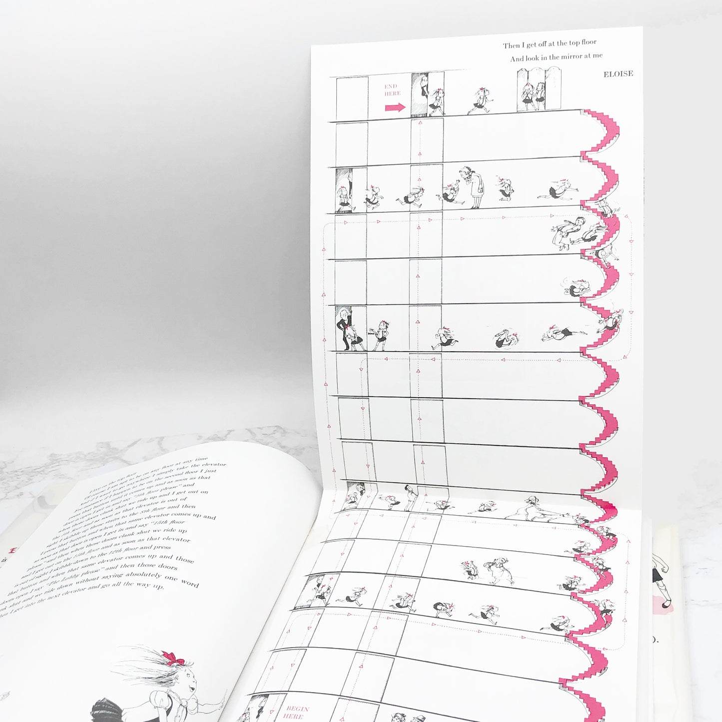 Eloise by Kay Thompson w. drawings by Hilary Knight [HARDCOVER RE-PRINT] 1983 • Simon & Schuster