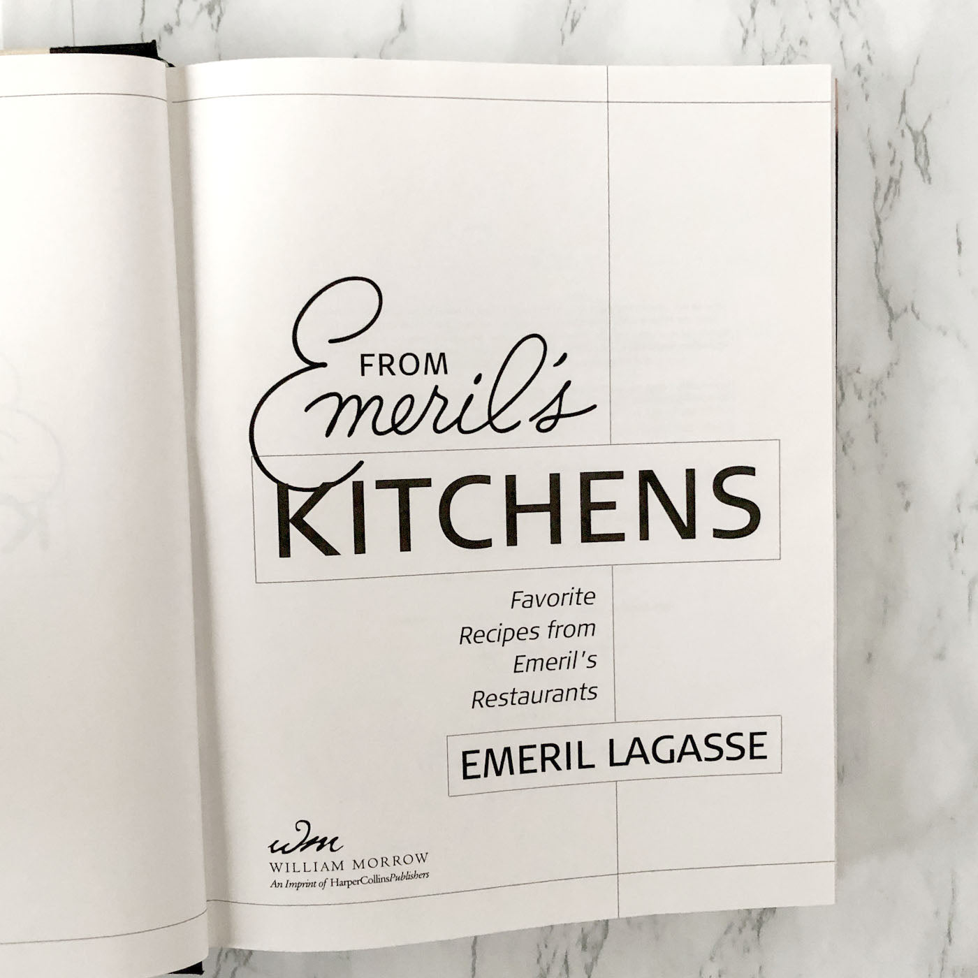 From Emeril's Kitchens by Emeril Lagasse [FIRST EDITION • FIRST PRINTING] 2003 • Morrow