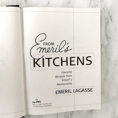 From Emeril's Kitchens by Emeril Lagasse [FIRST EDITION • FIRST PRINTING] 2003 • Morrow