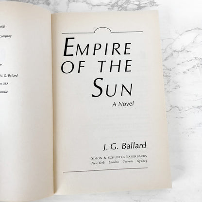 Empire of the Sun by J.G. Ballard [TRADE PAPERBACK] 2005 • Simon & Schuster