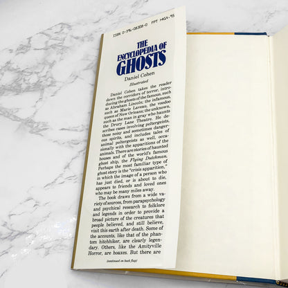 The Encyclopedia of Ghosts by Daniel Cohen [FIRST EDITION] 1984 • Dodd Mead & Company