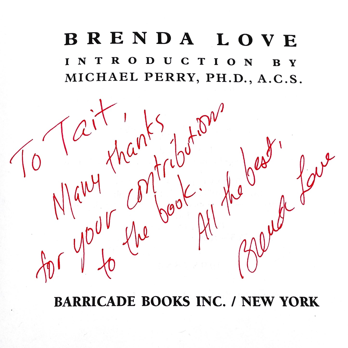 The Encyclopedia of Unusual Sex Practices by Brenda Love SIGNED! [FIRST EDITION PAPERBACK] 1992 • Barricade Books