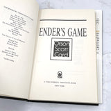 Ender's Game by Orson Scott Card [FIRST REVISED EDITION] 1991 • Hardcover • TOR