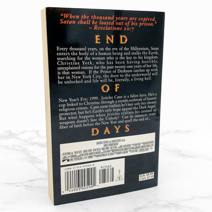 End of Days: A Novelization by Frank Lauria [MOVIE TIE-IN PAPERBACK] 1999 • St. Martin's