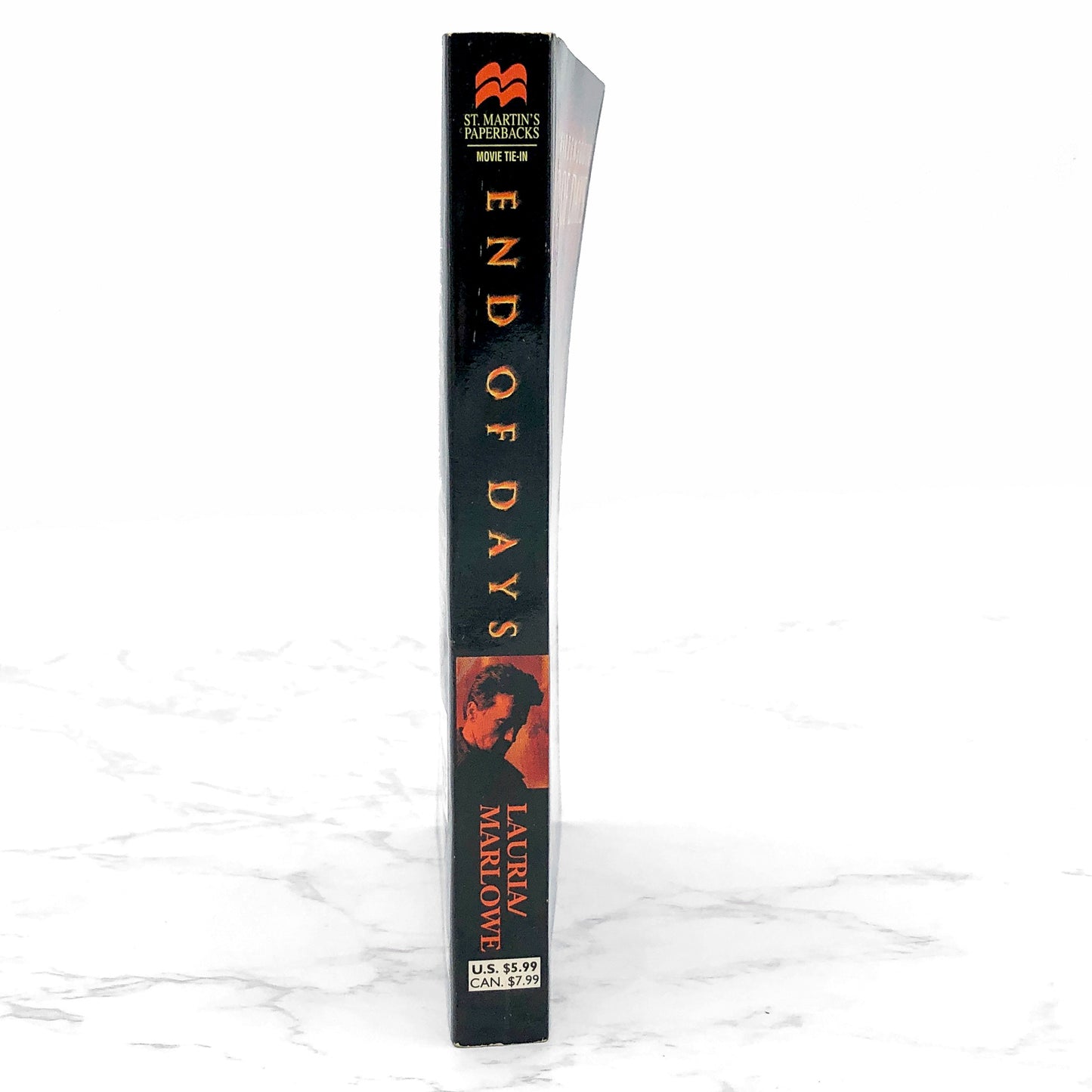 End of Days: A Novelization by Frank Lauria [MOVIE TIE-IN PAPERBACK] 1999 • St. Martin's