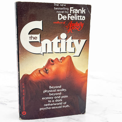 The Entity by Frank De Felitta [FIRST PAPERBACK PRINTING] 1979 • Warner Books