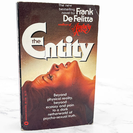 The Entity by Frank De Felitta [FIRST PAPERBACK PRINTING] 1979 • Warner Books