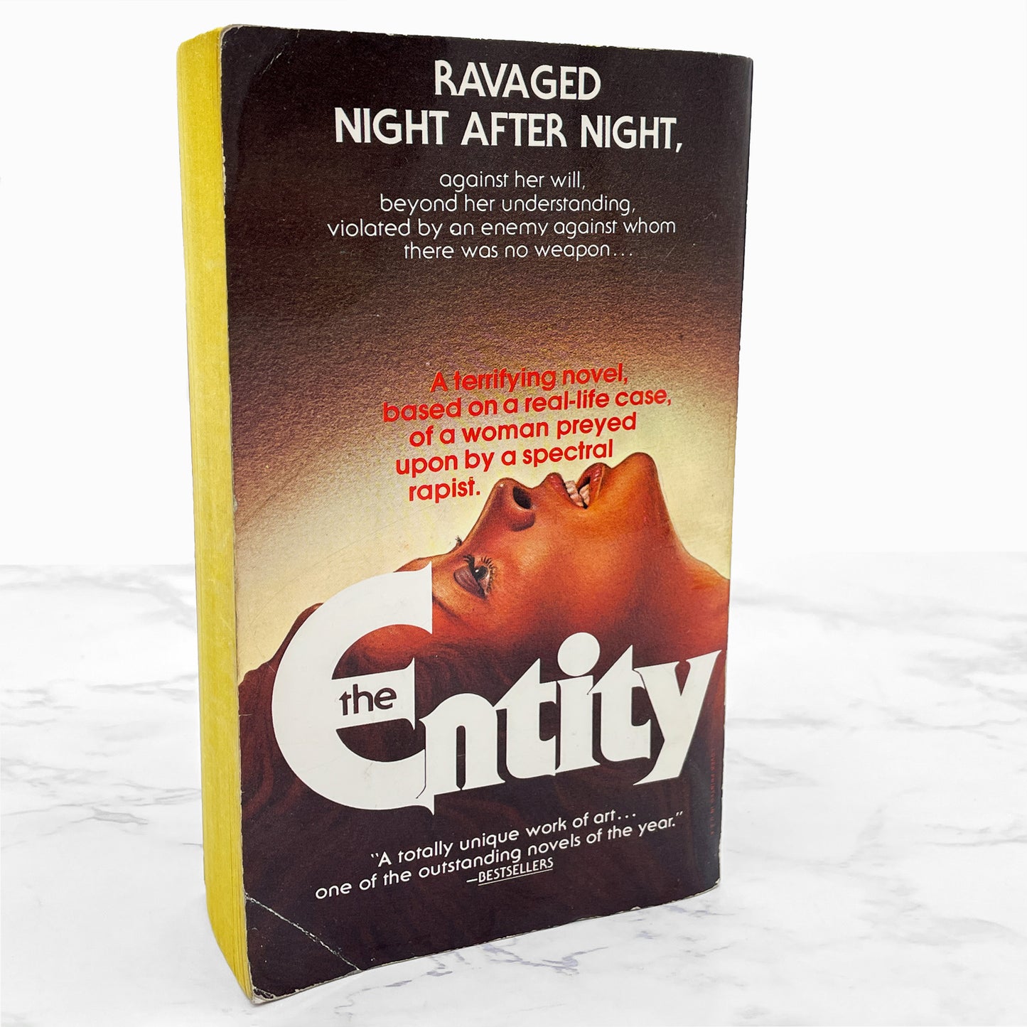 The Entity by Frank De Felitta [FIRST PAPERBACK PRINTING] 1979 • Warner Books