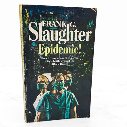Epidemic! by Frank G. Slaughter [1967 PAPERBACK] • Pocket Books
