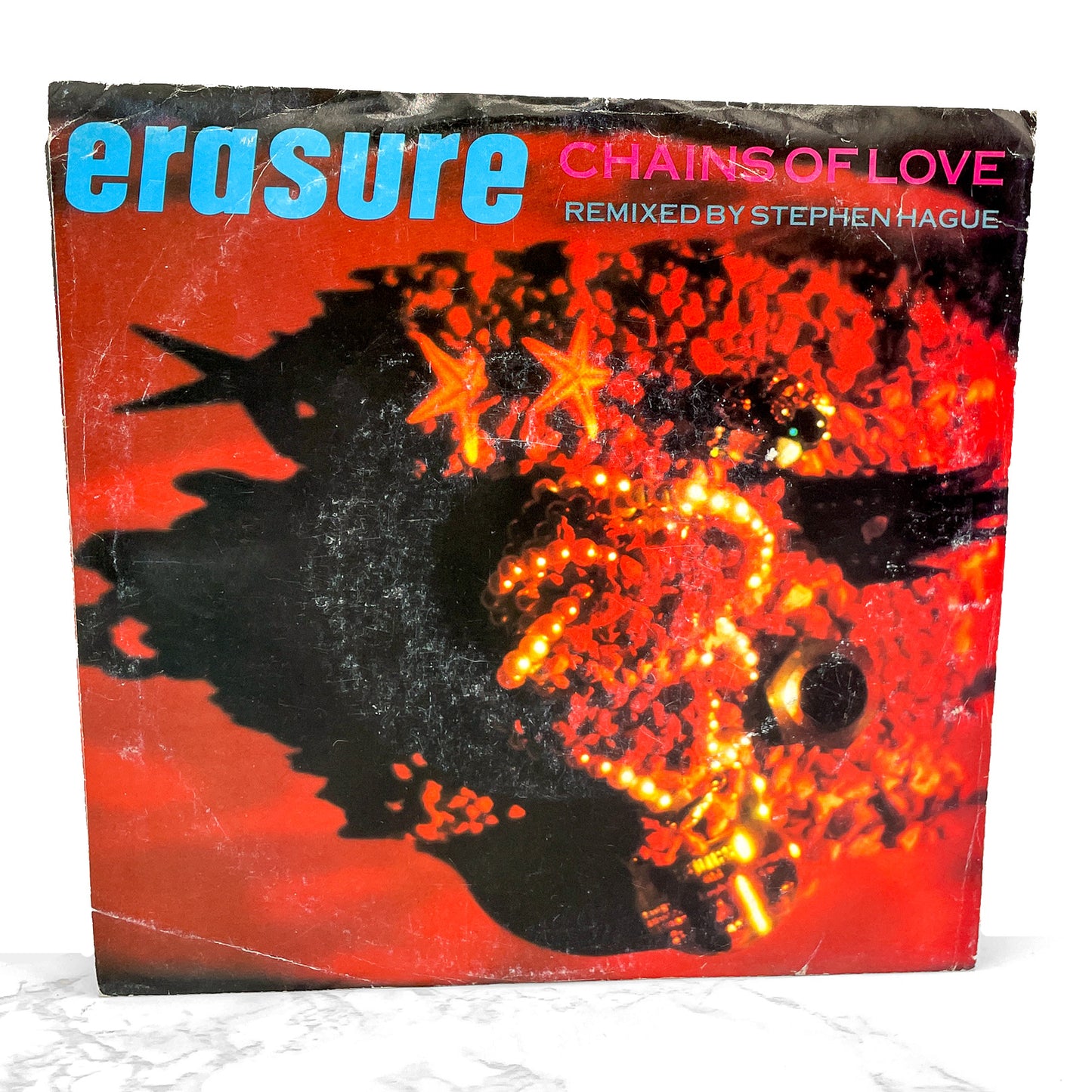 Erasure – Chains of Love b/w Don't Suppose [7" VINYL SINGLE] 1988 • Sire