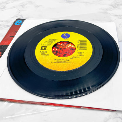 Erasure – Chains of Love b/w Don't Suppose [7" VINYL SINGLE] 1988 • Sire