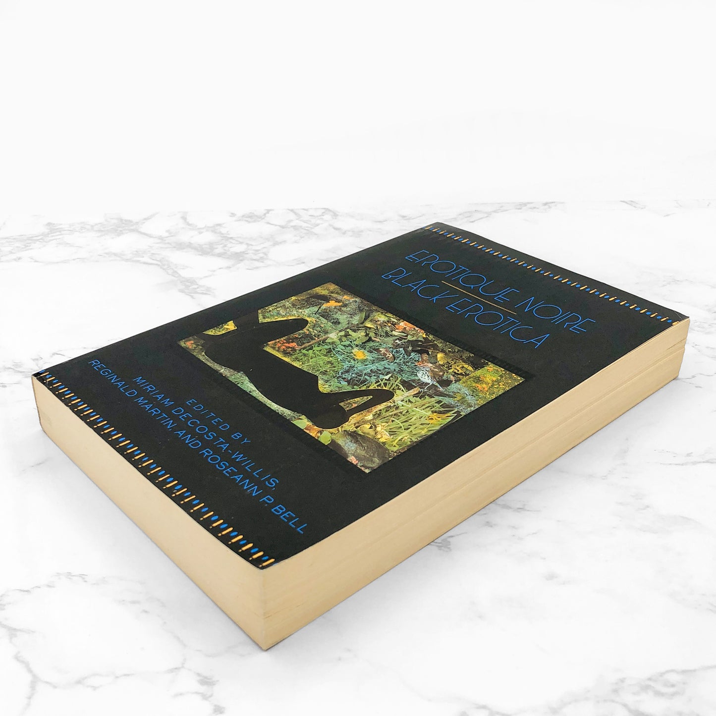 Erotique Noire / Black Erotica edited by Roseann P. Bell [FIRST EDITION PAPERBACK] 1992 • Anchor Books