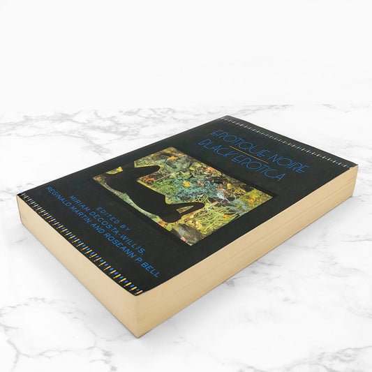 Erotique Noire / Black Erotica edited by Roseann P. Bell [FIRST EDITION PAPERBACK] 1992 • Anchor Books