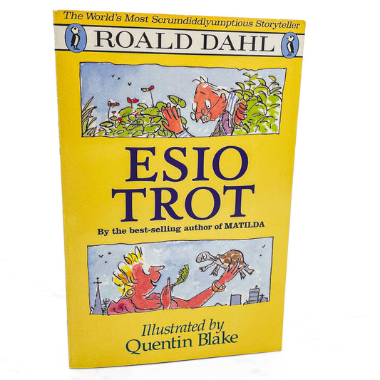 Esio Trot by Roald Dahl [FIRST PAPERBACK EDITION] 1992 • Puffin