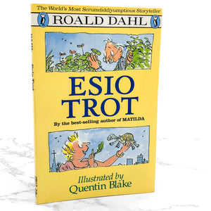 Esio Trot by Roald Dahl [FIRST PAPERBACK PRINTING] 1992 • Puffin