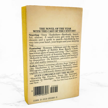 Even Cowgirls Get the Blues by Tom Robbins [1981 PAPERBACK] • Ballantine