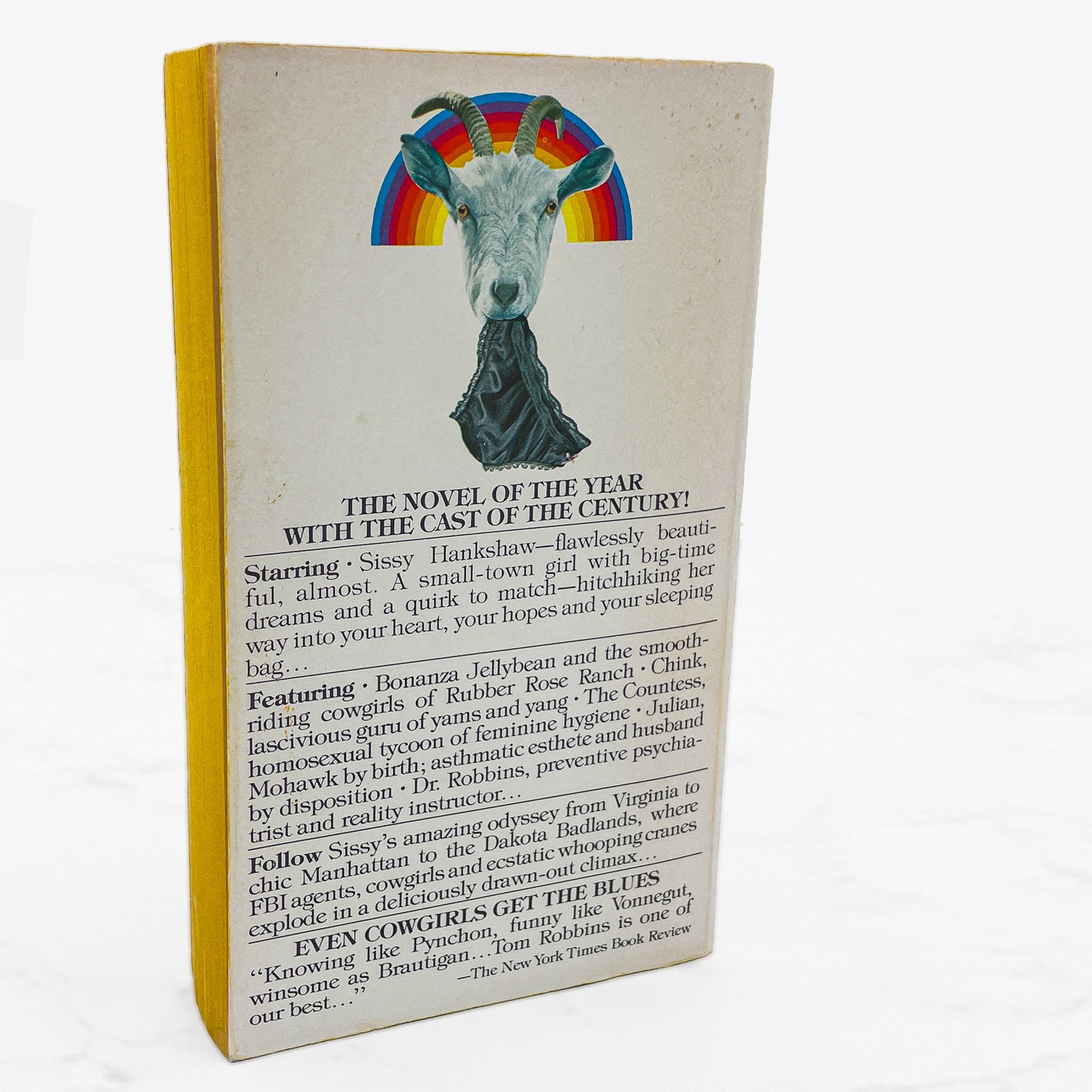 Even Cowgirls Get the Blues by Tom Robbins [1977 PAPERBACK] • Ballantine