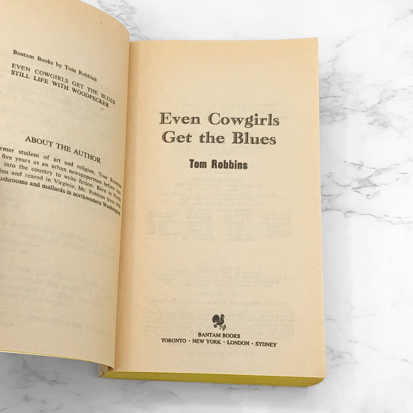 Even Cowgirls Get the Blues by Tom Robbins [1981 PAPERBACK] • Ballantine