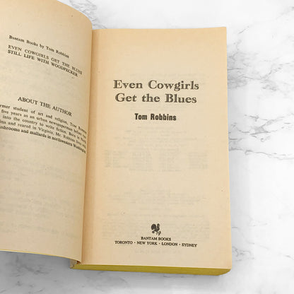 Even Cowgirls Get the Blues by Tom Robbins [1981 PAPERBACK] • Ballantine