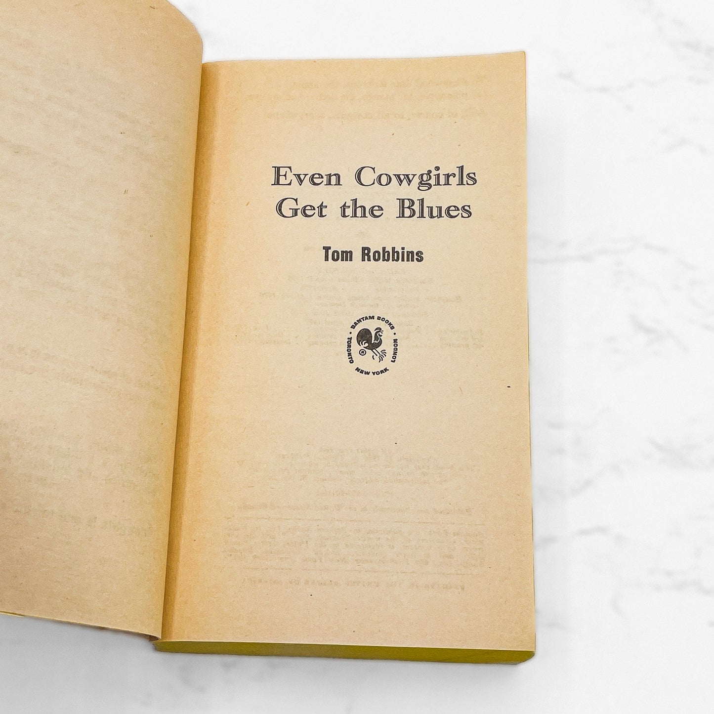 Even Cowgirls Get the Blues by Tom Robbins [1977 PAPERBACK] • Ballantine